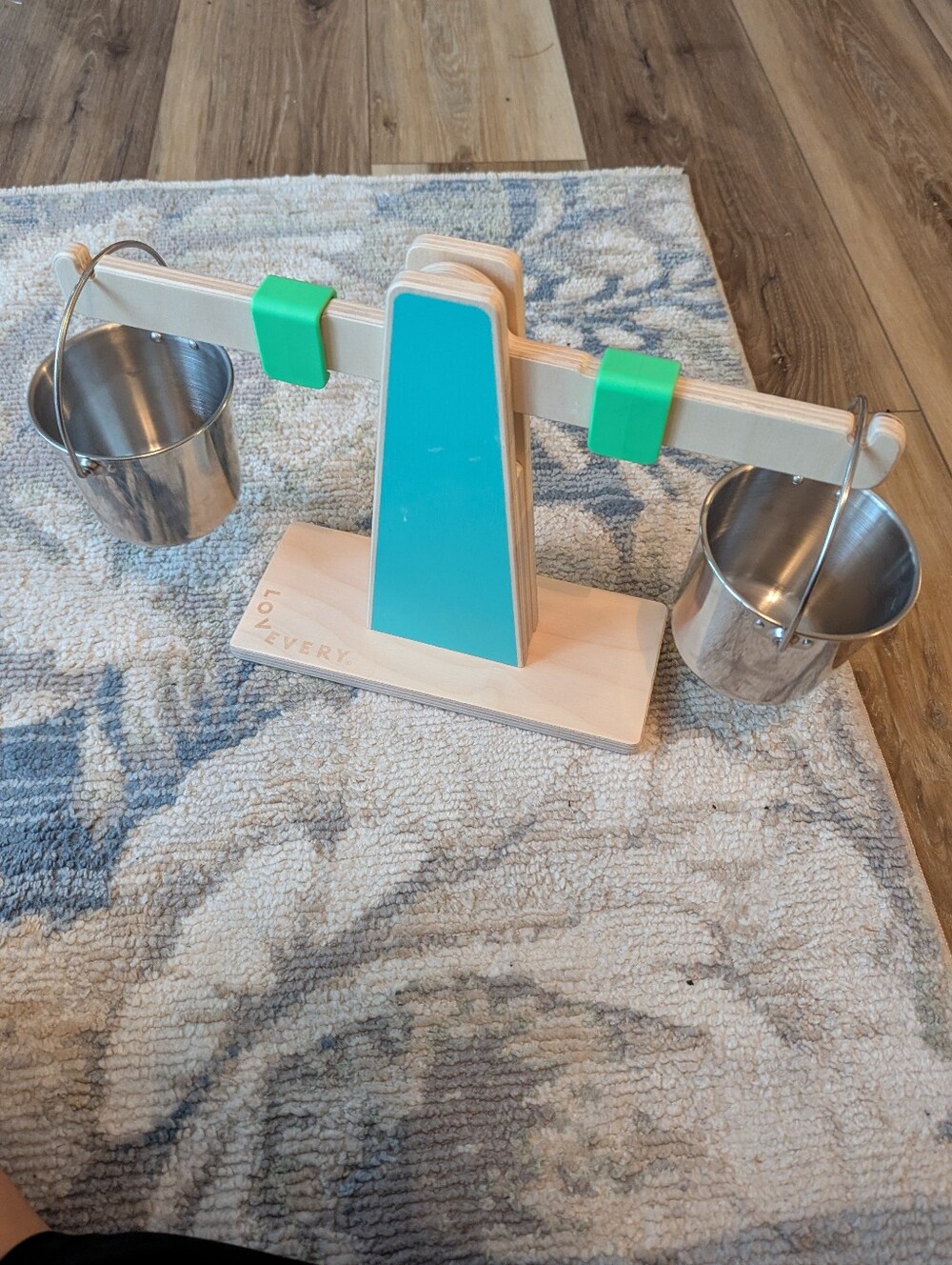 Lovevery Wooden Balance Scale Montessori Children's Toy